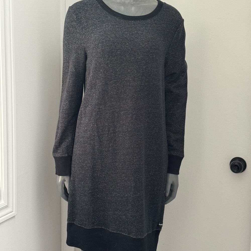 Roots Black and White Knit Sweater